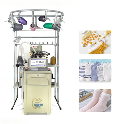 Silinder tunggal silinder 3.5 '' Mesin mengikat kaus kaki